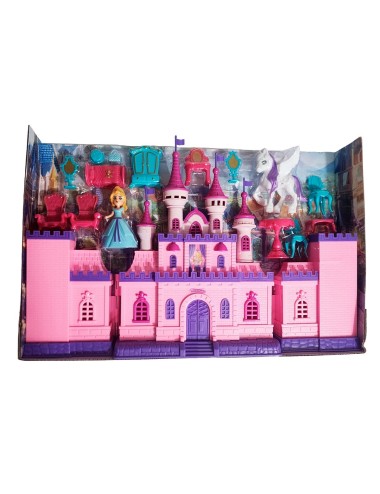 Castillo Reina Unicornio Accesorios Muebles Juguete Niñas