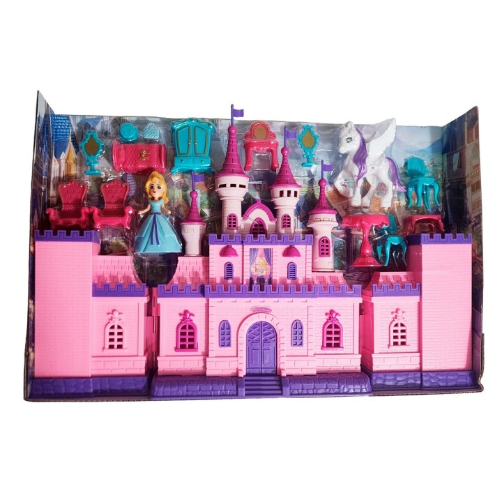 Castillo Reina Unicornio Accesorios Muebles Juguete Niñas