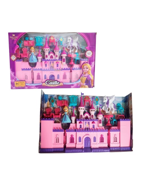 Castillo Reina Unicornio Accesorios Muebles Juguete Niñas