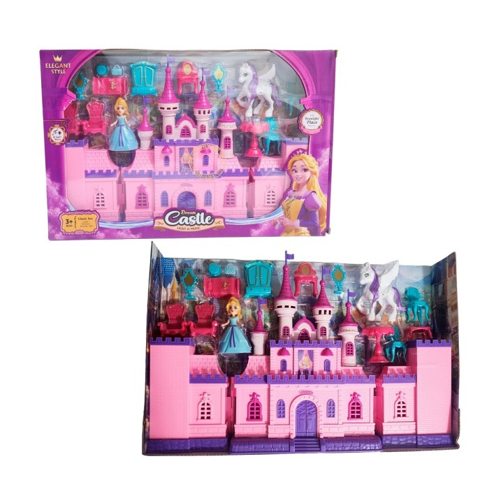 Castillo Reina Unicornio Accesorios Muebles Juguete Niñas