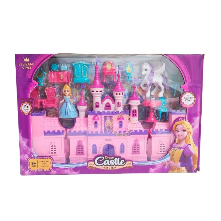 Castillo Reina Unicornio Accesorios Muebles Juguete Niñas