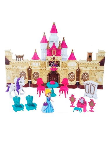 Castillo Princesa Unicornio Accesorios Muebles Juguete Niñas