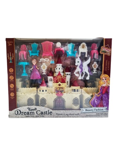 Castillo Princesa Unicornio Accesorios Muebles Juguete Niñas
