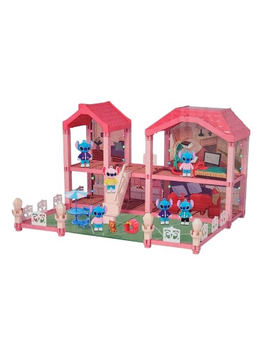 Casa Muñeca Stitch Accesorios Interactiva Juguete Niñas