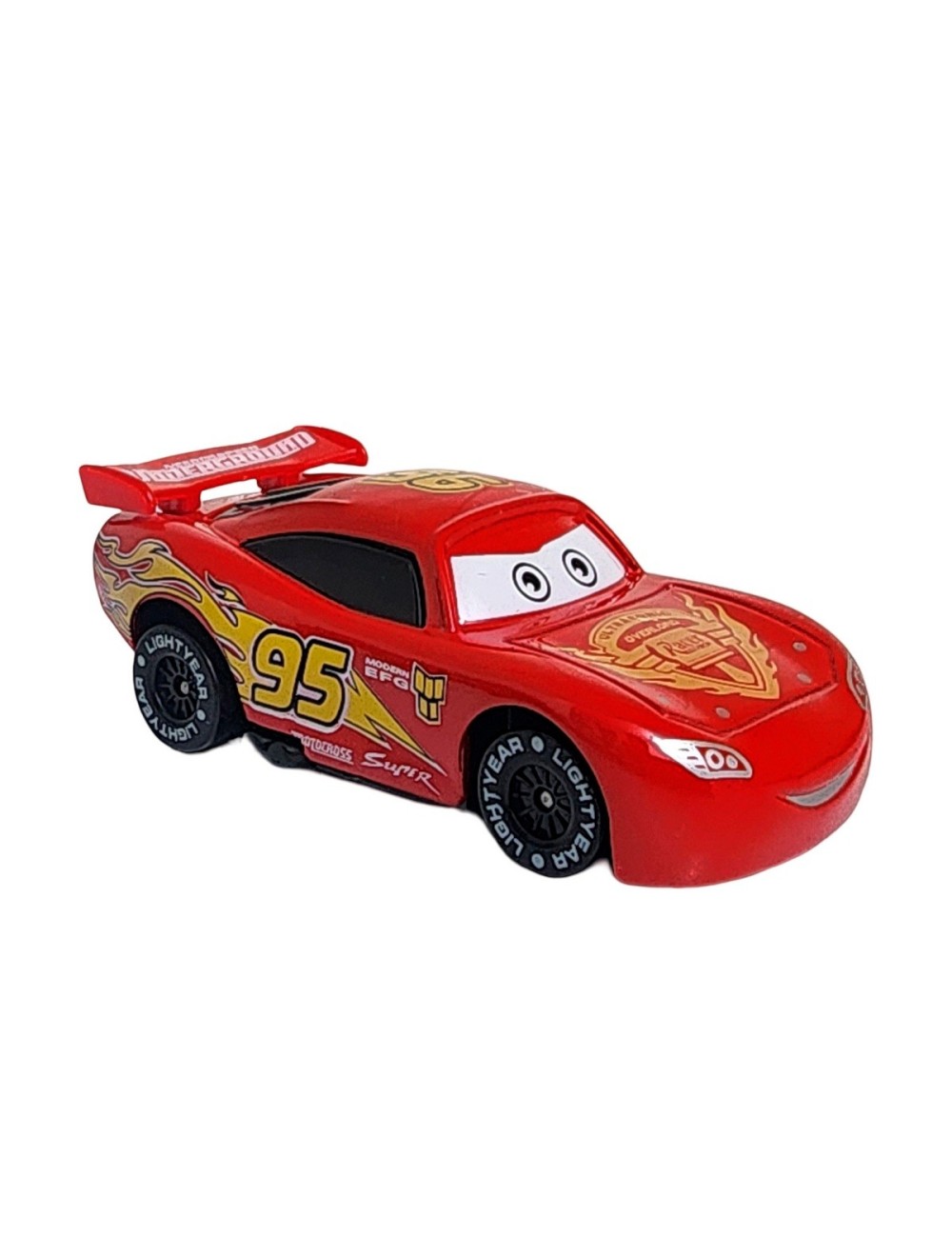 Carro Coleccionable Rayo Mcqueen Cars Con Luces De Cuerda