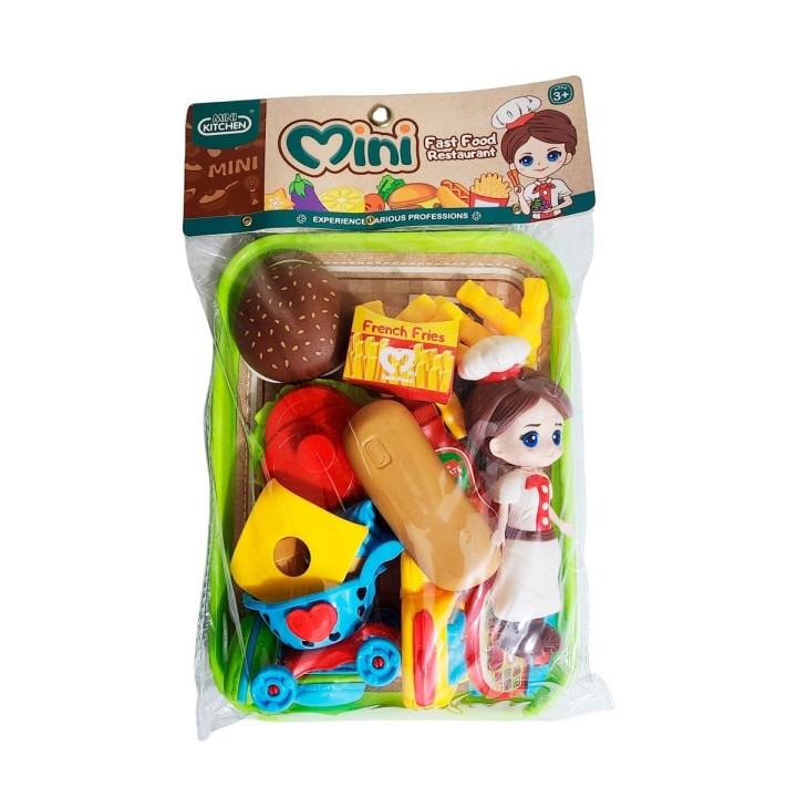 Muñeca Chef Cocina Juguete Interactivo + Accesorios