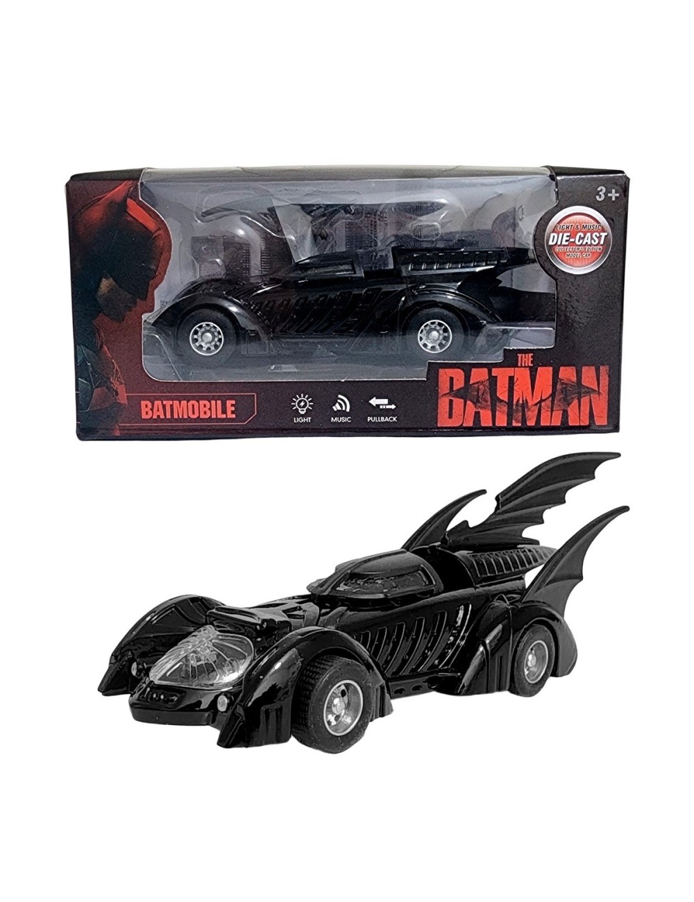 Batimovil Batman Coleccionable Metalico Juguete Niños