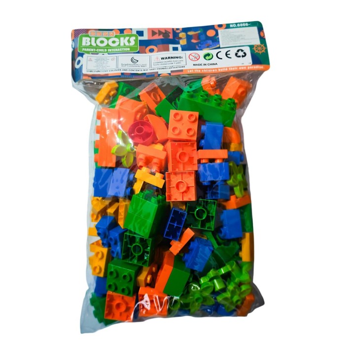 Bloques Figuras De Armado Juguete Interactivo Niño 52 Pcs
