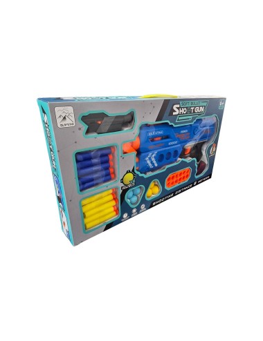 Pistola Lanza Dardos - Pelotas Nerf Juguete Niños Con Mira