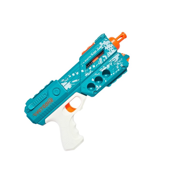 Pistola Lanza Dardos - Pelotas Nerf Juguete Niños Con Mira