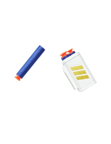 Pistola Lanza Dardos Nerf Con Proveedor Juguete Niño