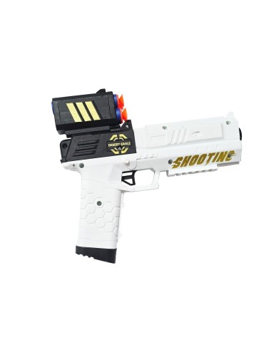 Pistola Lanza Dardos Nerf Con Proveedor Juguete Niño