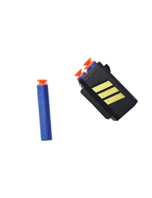 Pistola Lanza Dardos Nerf Con Proveedor Juguete Niño