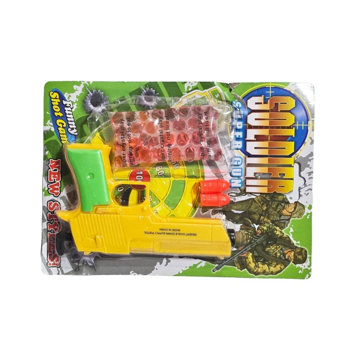Pistola Lanza Dardos E Hidrogel Juguete Interactivo Niños
