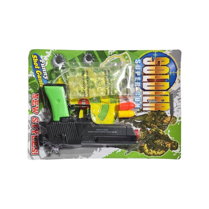 Pistola Lanza Dardos E Hidrogel Juguete Interactivo Niños