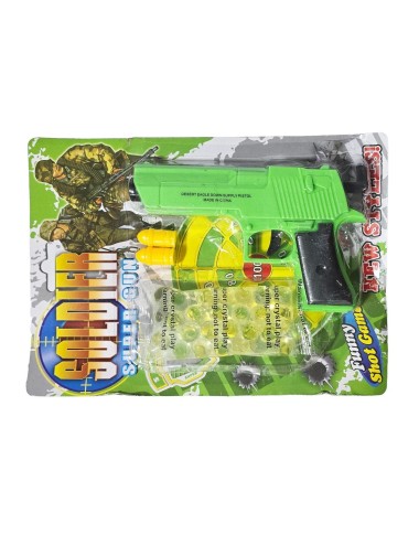 Pistola Lanza Dardos E Hidrogel Juguete Interactivo Niños