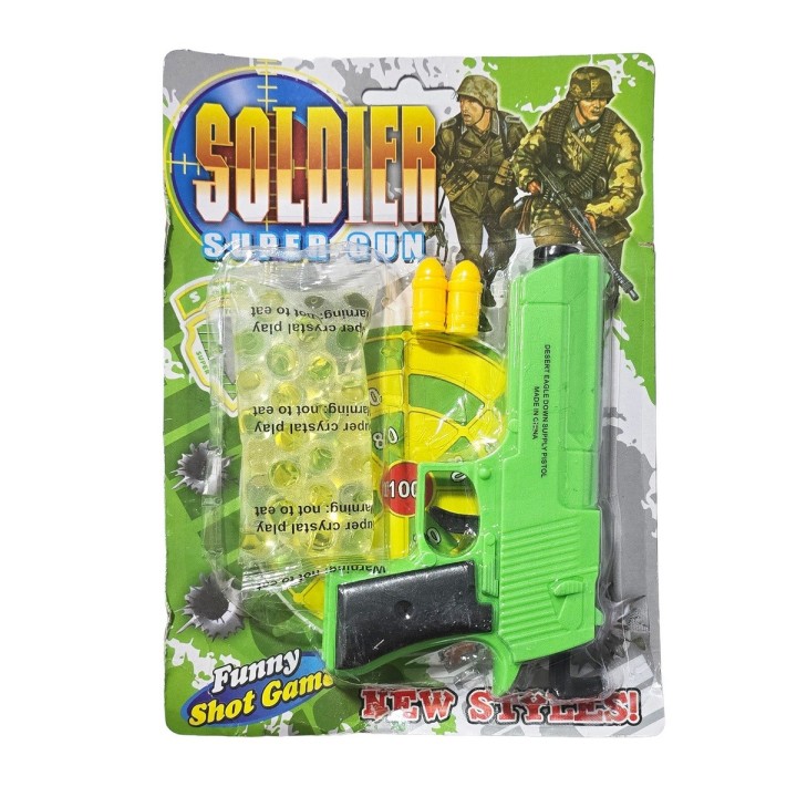 Pistola Lanza Dardos E Hidrogel Juguete Interactivo Niños