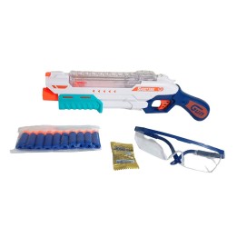 Pistola Escopeta Lanza Dardos Nerf - Hidrogel + Gafas