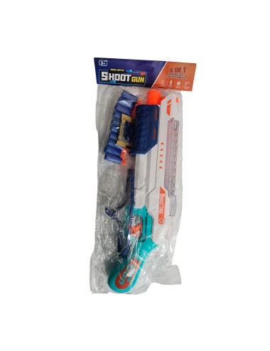 Pistola Escopeta Lanza Dardos Nerf - Hidrogel + Gafas