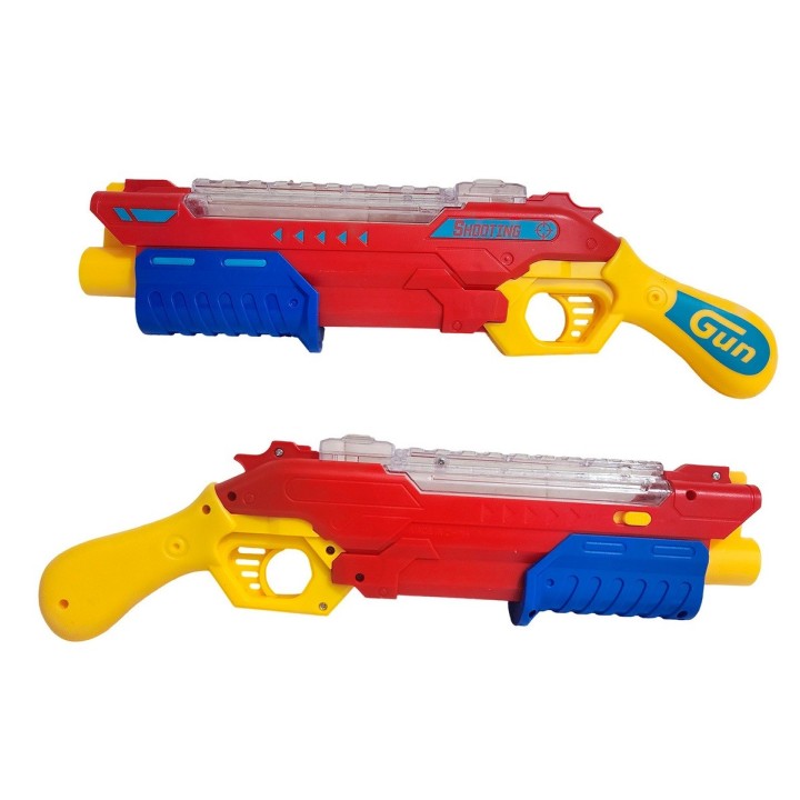 Pistola Escopeta Lanza Dardos Nerf - Hidrogel + Gafas