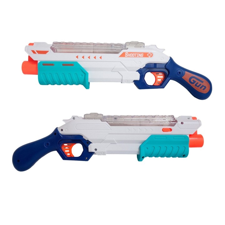 Pistola Escopeta Lanza Dardos Nerf - Hidrogel + Gafas