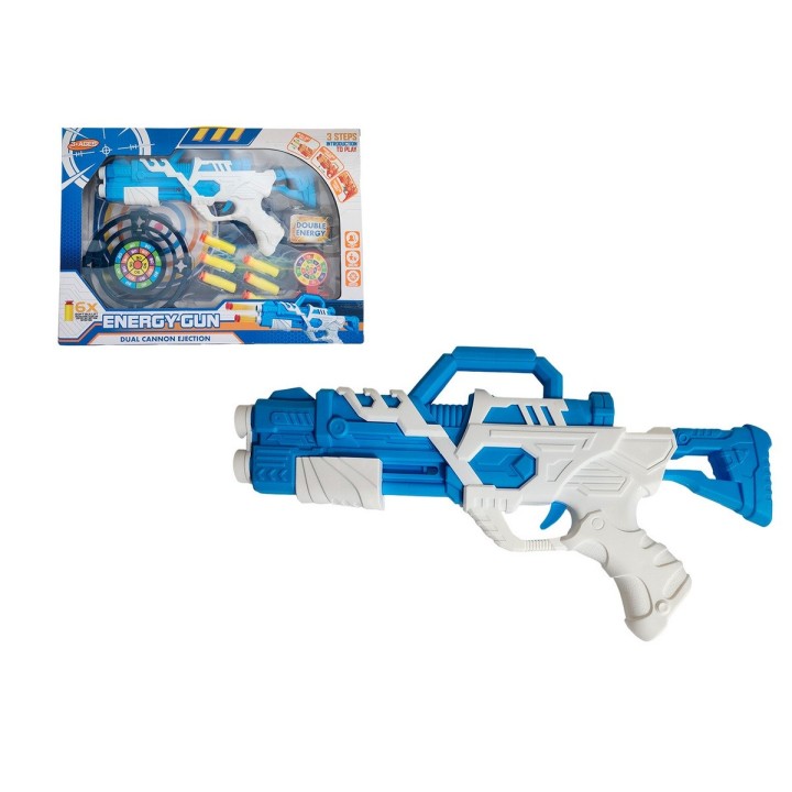 Pistola Lanza Dardos Nerf + Tiro Al Blanco Gun Juguete Niños