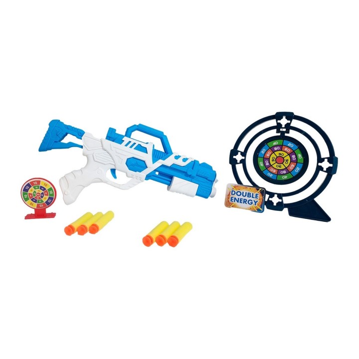 Pistola Lanza Dardos Nerf + Tiro Al Blanco Gun Juguete Niños