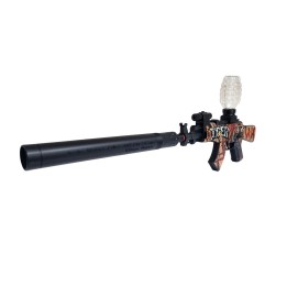 Pistola Ametralladora Equip Dardos Nerf + Hidrogel Gafas