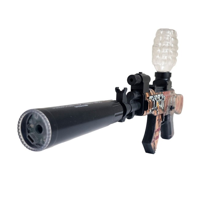 Pistola Ametralladora Equip Dardos Nerf + Hidrogel Gafas