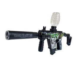 Pistola Ametralladora Gamer Dardos Nerf + Hidrogel Gafas