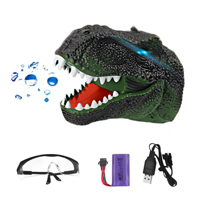 Pistola Lanzador Hidrogel Mano Dinosaurio Tiranosaurio Rex
