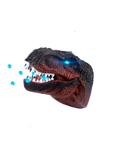 Pistola Lanzador Hidrogel Mano Dinosaurio Tiranosaurio Rex