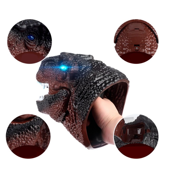 Pistola Lanzador Hidrogel Mano Dinosaurio Tiranosaurio Rex