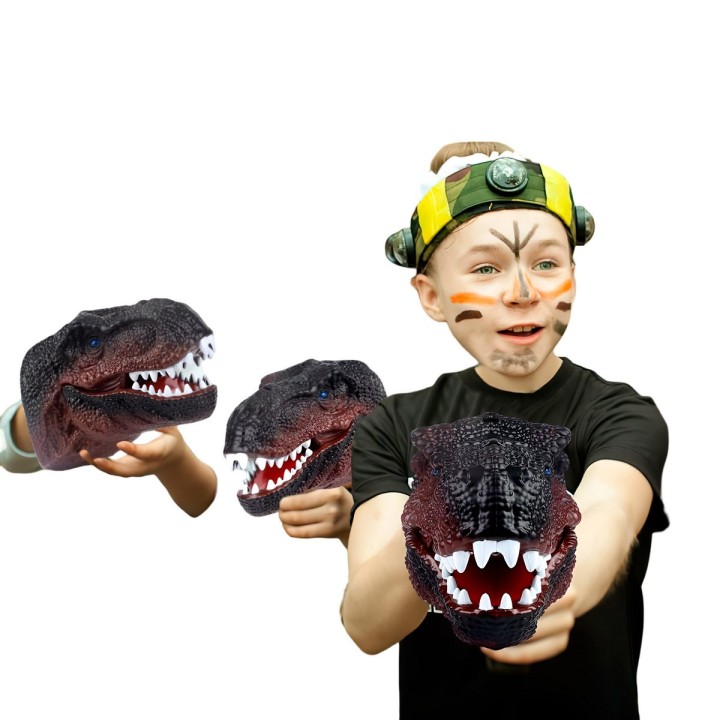 Pistola Lanzador Hidrogel Mano Dinosaurio Tiranosaurio Rex