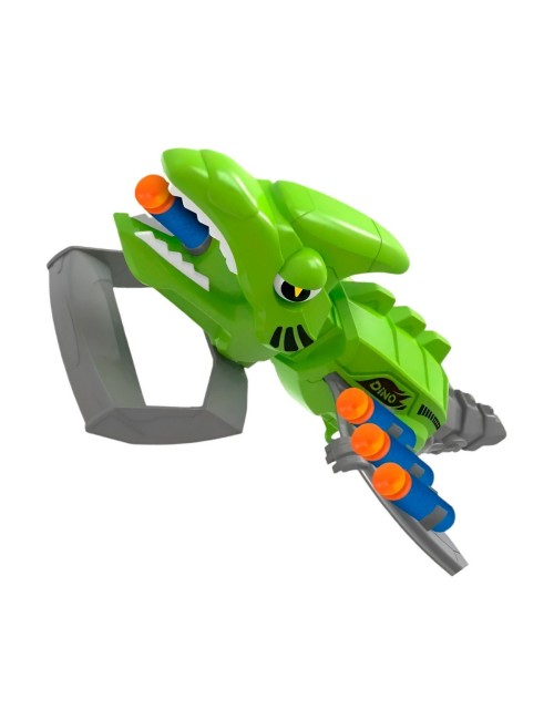 Pistola Lanzador Dardos Nerf Mano Dinosaurio Juguete Niños