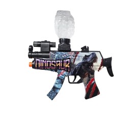 Pistola Lanza Dardos Pelotas Hidrogel Nerf Dinosaurio Mp5