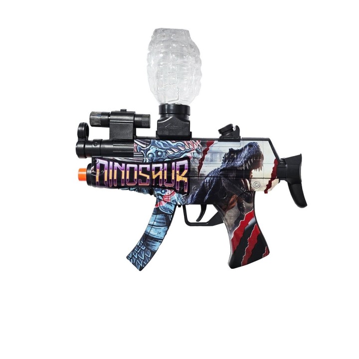 Pistola Lanza Dardos Pelotas Hidrogel Nerf Dinosaurio Mp5