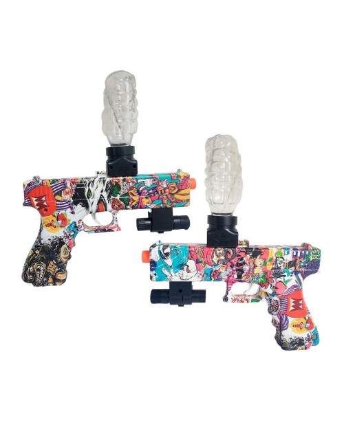 Pistola Grafiti Lanza Pelotas Hidrogel Recargable Juguete