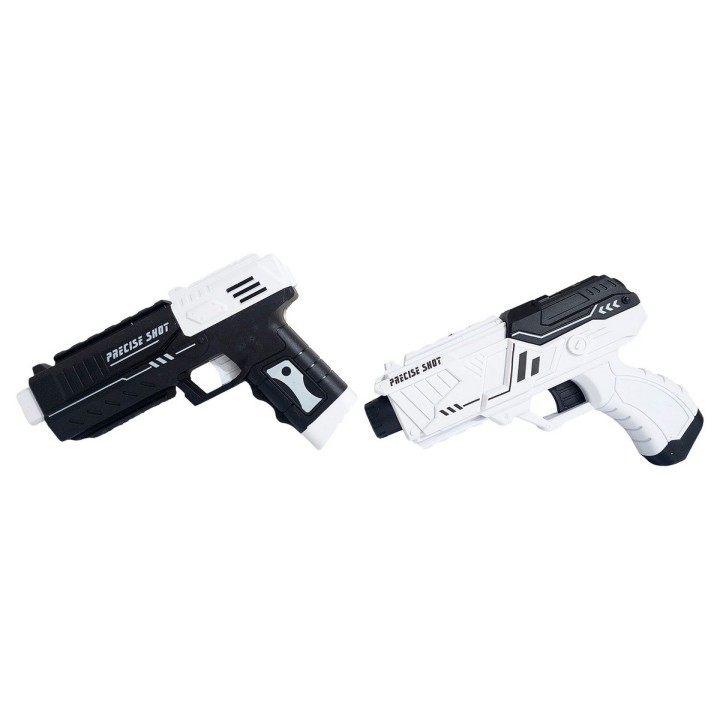 Juguete Walkie Talkies Boquitoqui Set Pistola Lanza Dardo