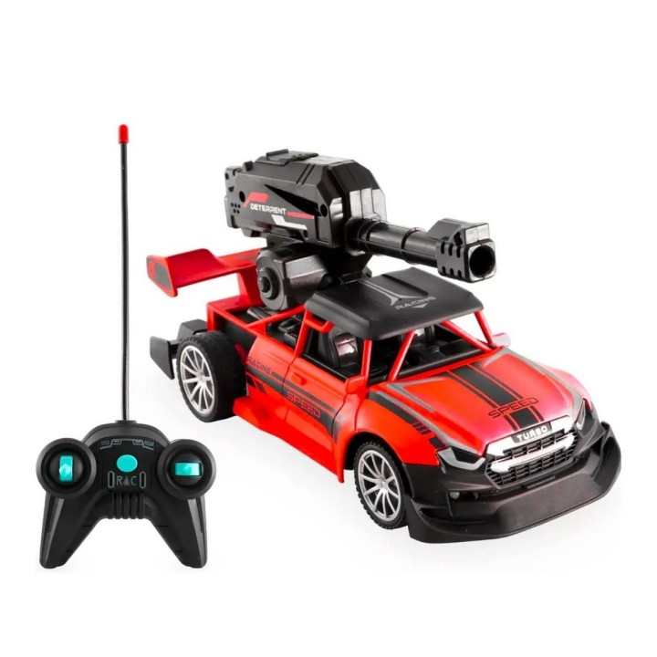 Carro Deportivo Lanza Hidrogel Stunt Juguete Niño + Baterias