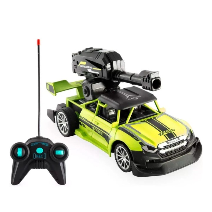 Carro Deportivo Lanza Hidrogel Stunt Juguete Niño + Baterias