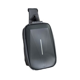 Bolso Cubierta Dura Traveling Pechero Para Hombre Con Clave