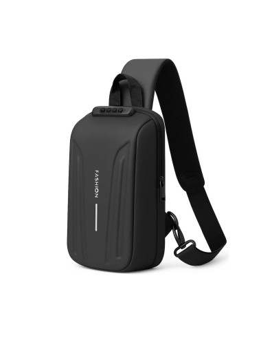 Bolso Cubierta Dura Fashion Pechero Para Hombre Con Clave