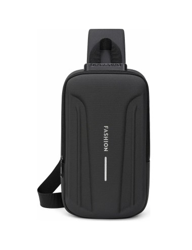 Bolso Cubierta Dura Fashion Pechero Para Hombre Con Clave