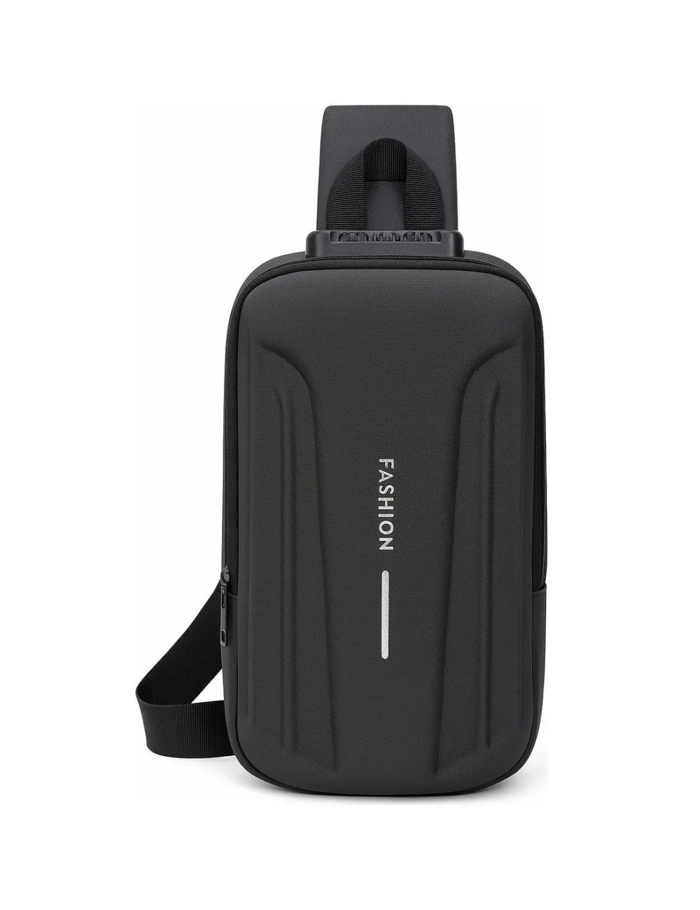 Bolso Cubierta Dura Fashion Pechero Para Hombre Con Clave