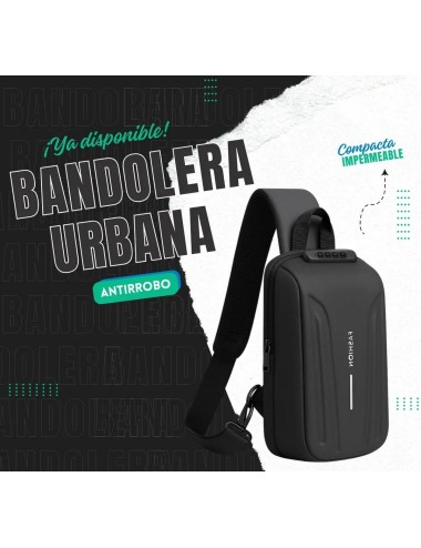 Bolso Cubierta Dura Fashion Pechero Para Hombre Con Clave