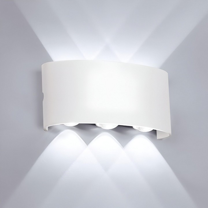 Lampara De Pared Ovalada Luz Moderna