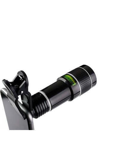 Lente Optico Telescopio Accesorio Celular Zoom 20x