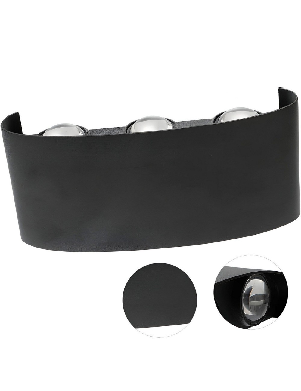 Lampara De Pared Ovalada Moderna