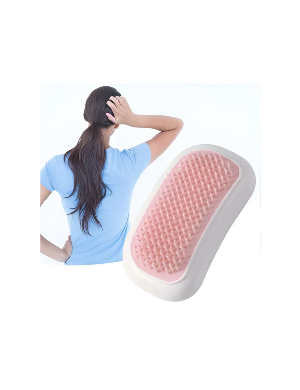 Cepillo Masajeador Electrico Cuero Cabelludo + Baterias